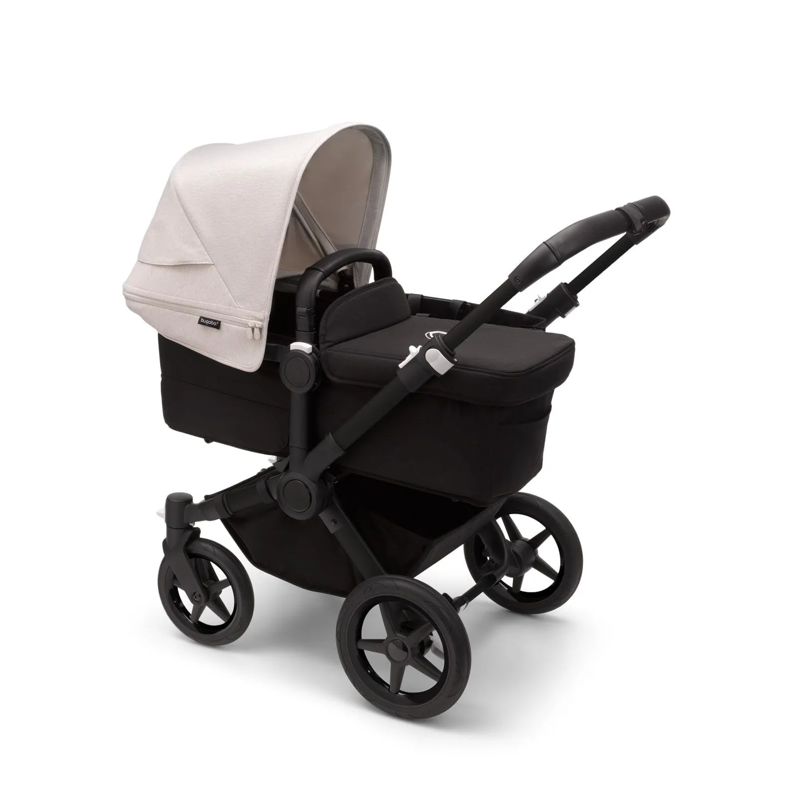 Bugaboo Donkey 5 Mono - Black/Midnight Black/Misty White