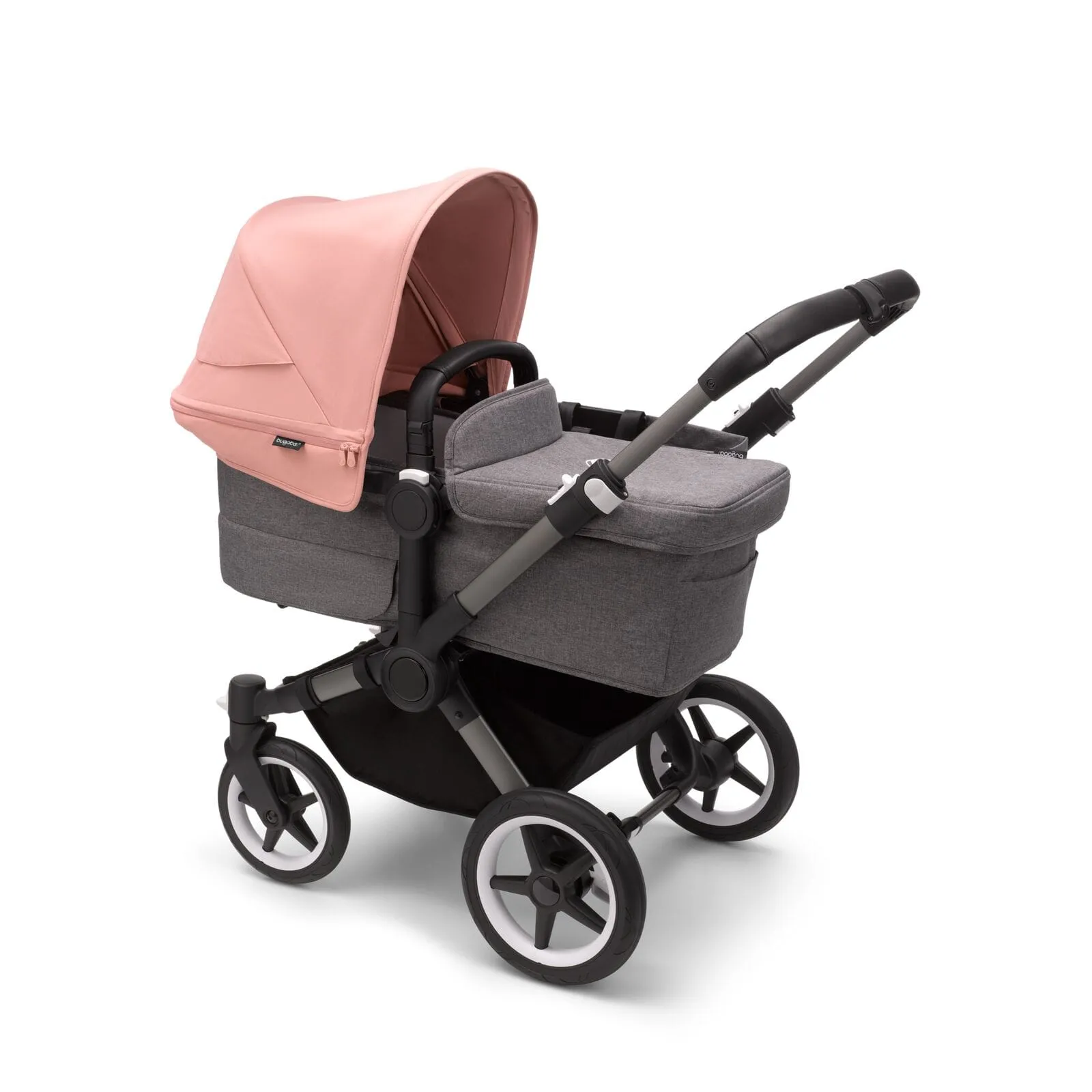 Bugaboo Donkey 5 Mono - Graphite/Grey Melange/Morning Pink