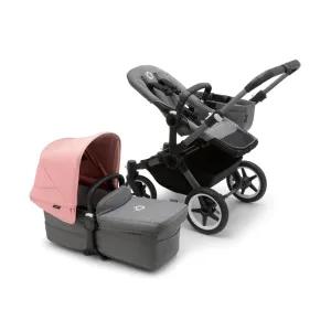 Bugaboo Donkey 5 Mono - Graphite/Grey Melange/Morning Pink