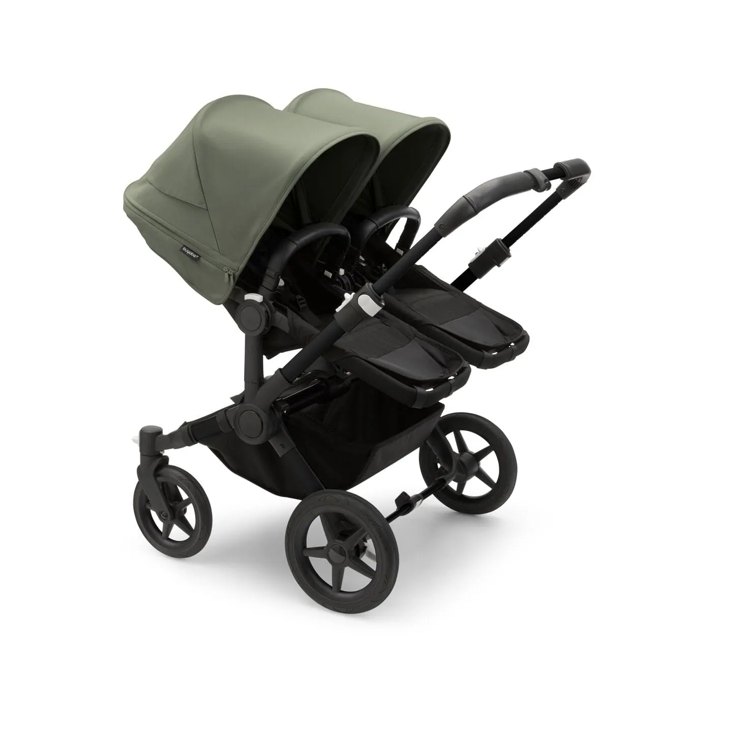 Bugaboo Donkey 5 Twin - Black/Midnight Black/Forest Green