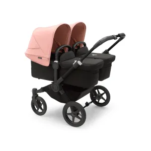 Bugaboo Donkey 5 Twin - Black/Midnight Black/Morning Pink