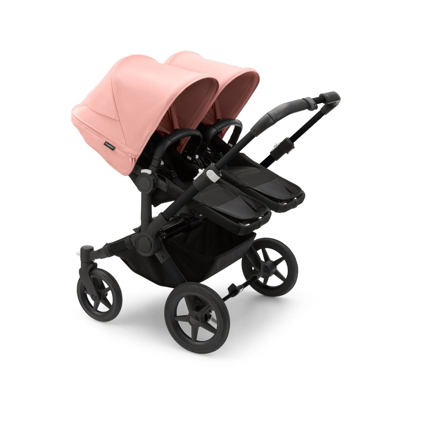 Bugaboo Donkey 5 Twin - Black/Midnight Black/Morning Pink