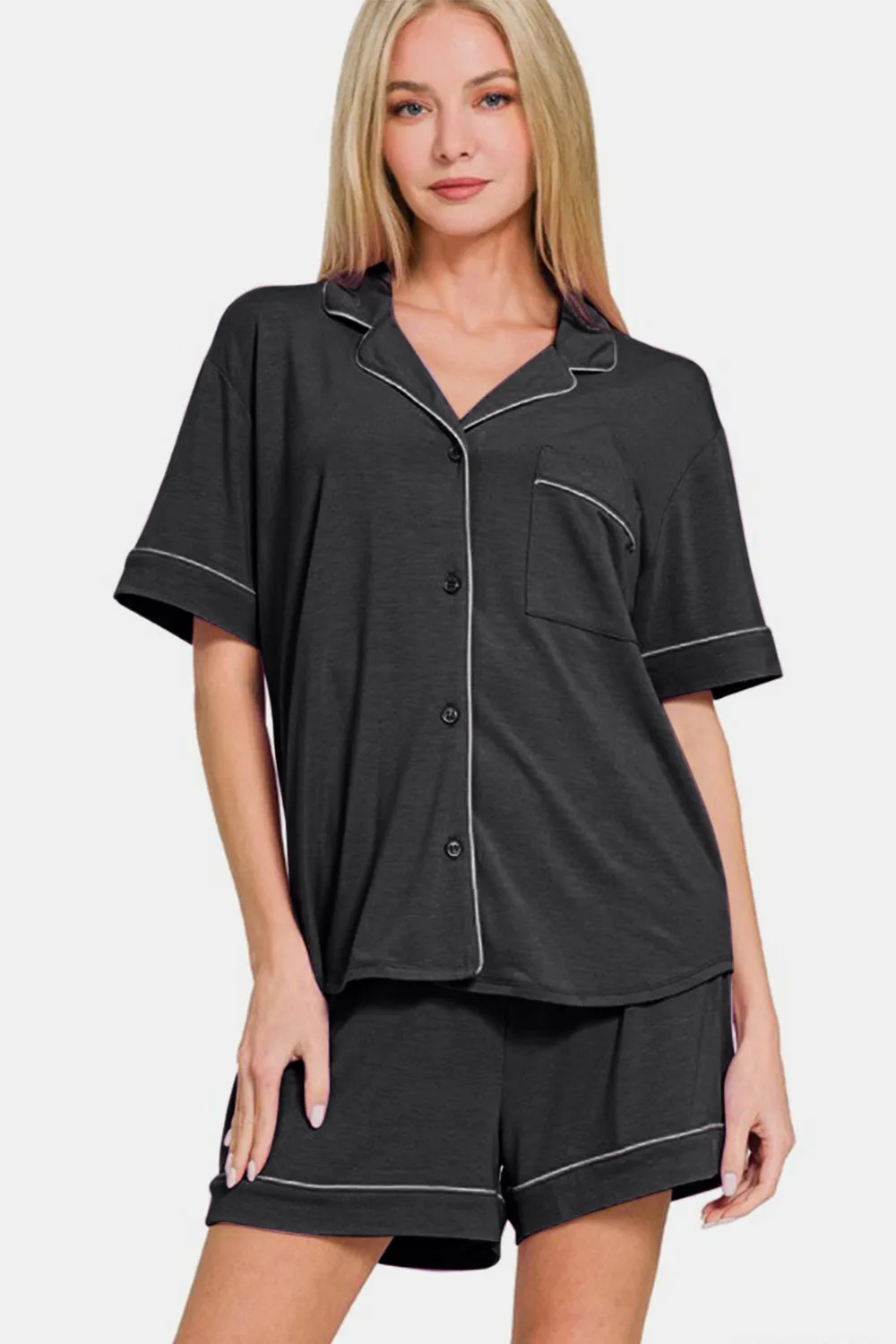 Button Down Lounge Set