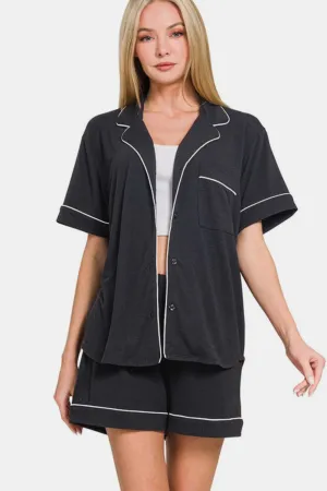 Button Down Lounge Set