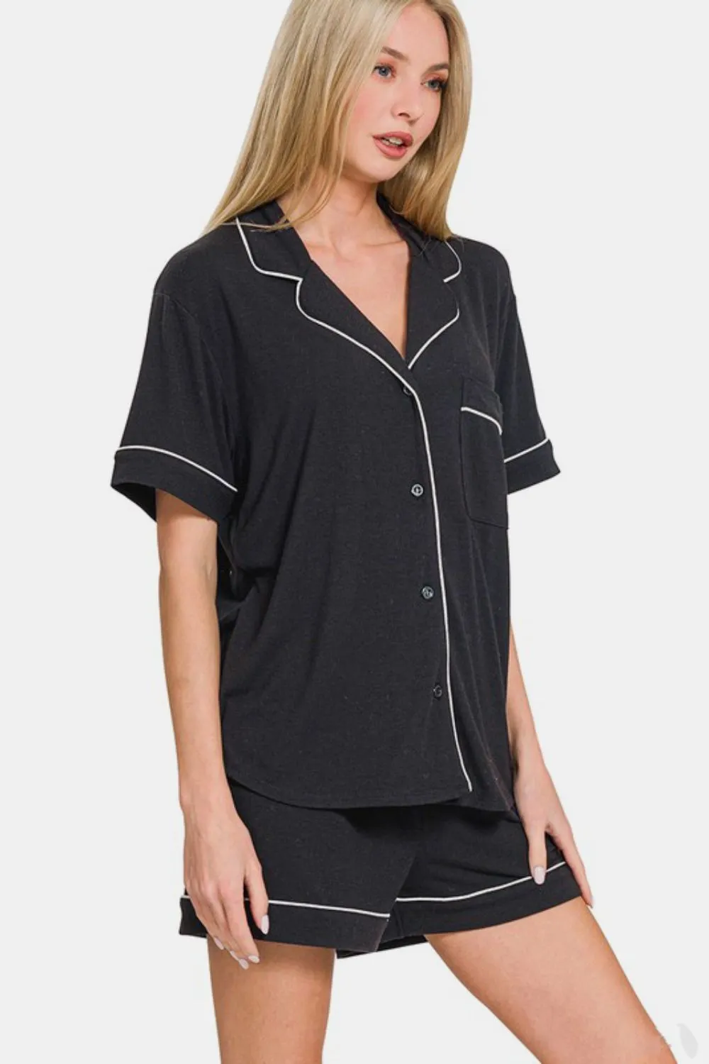 Button Down Lounge Set