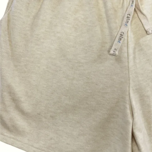 CALME By Johnny Was Cozy Pull On Shorts