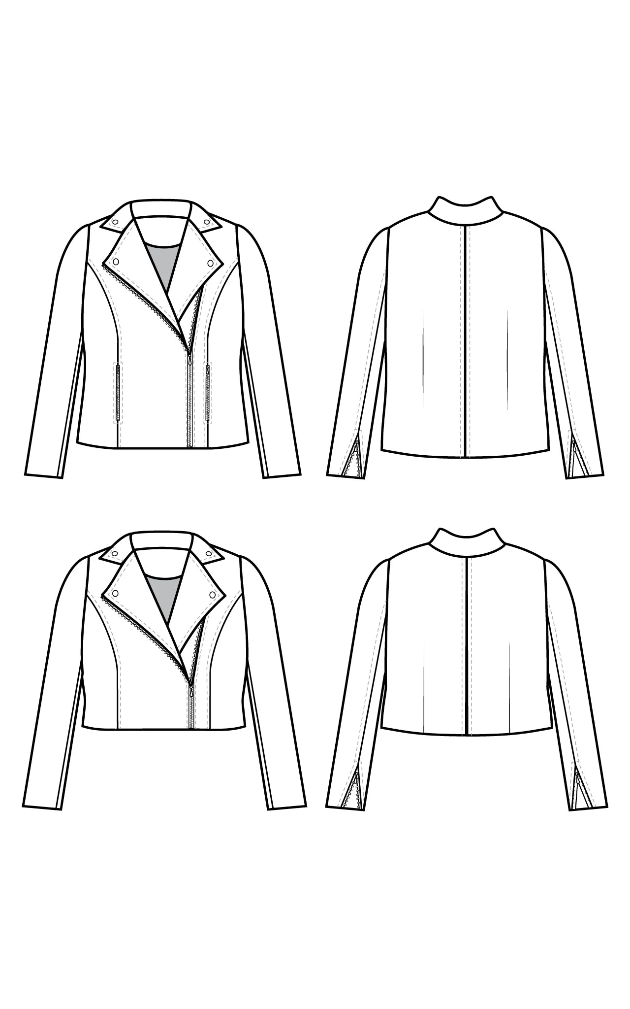 Canton Moto Jacket 0-16 PDF pattern