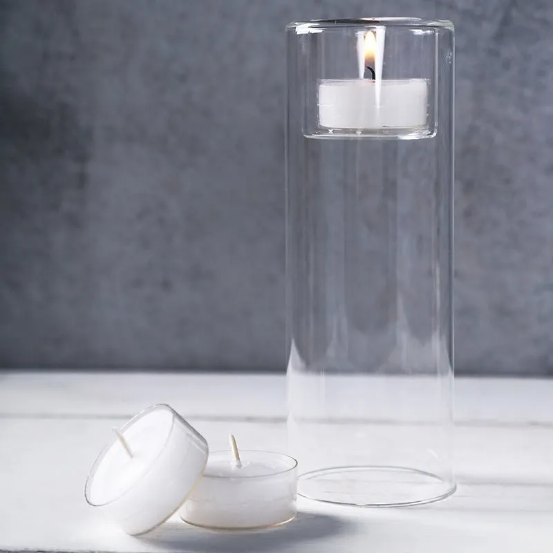 Chateau Glass Lantern Candle Holder