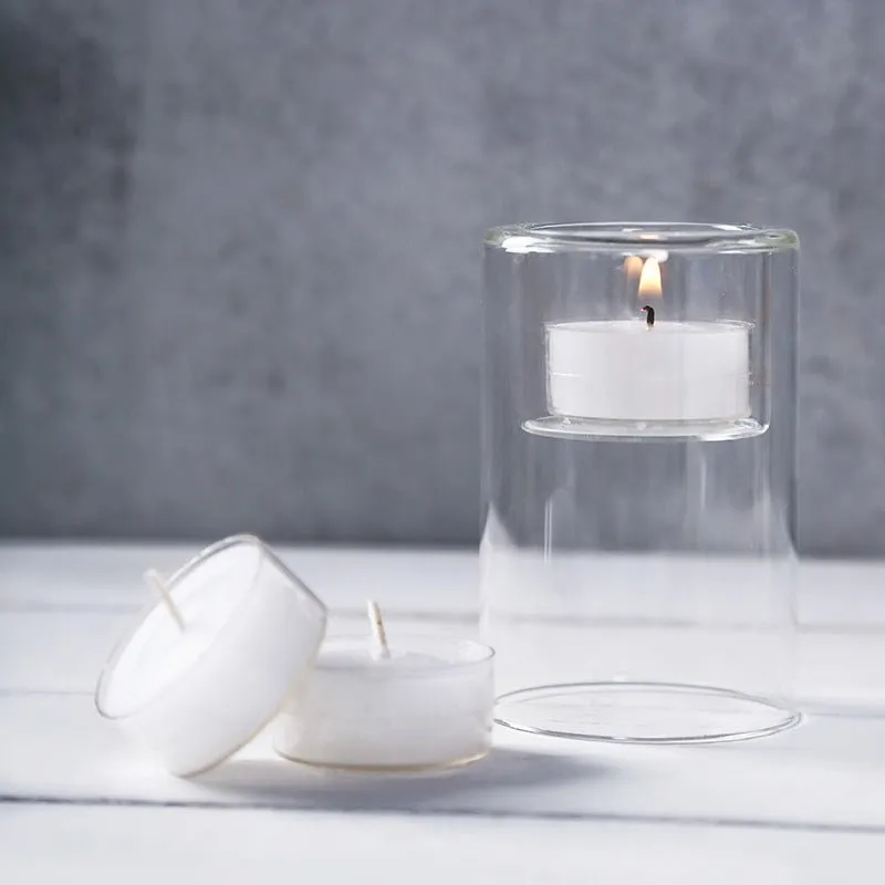 Chateau Glass Lantern Candle Holder