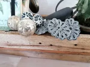 Chic Antique Greb m. udskæring