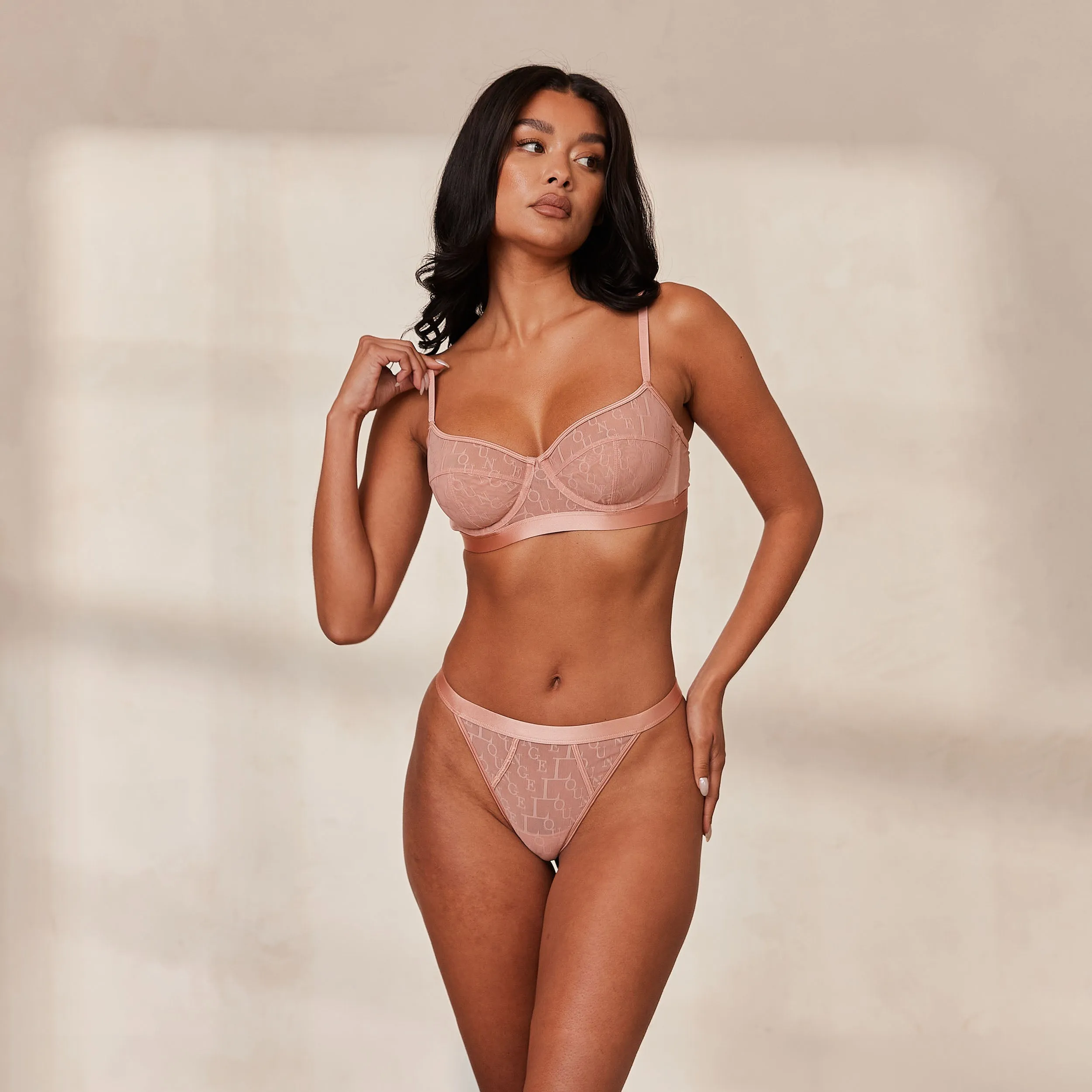Chic Balcony Soutien-Gorge - Rose