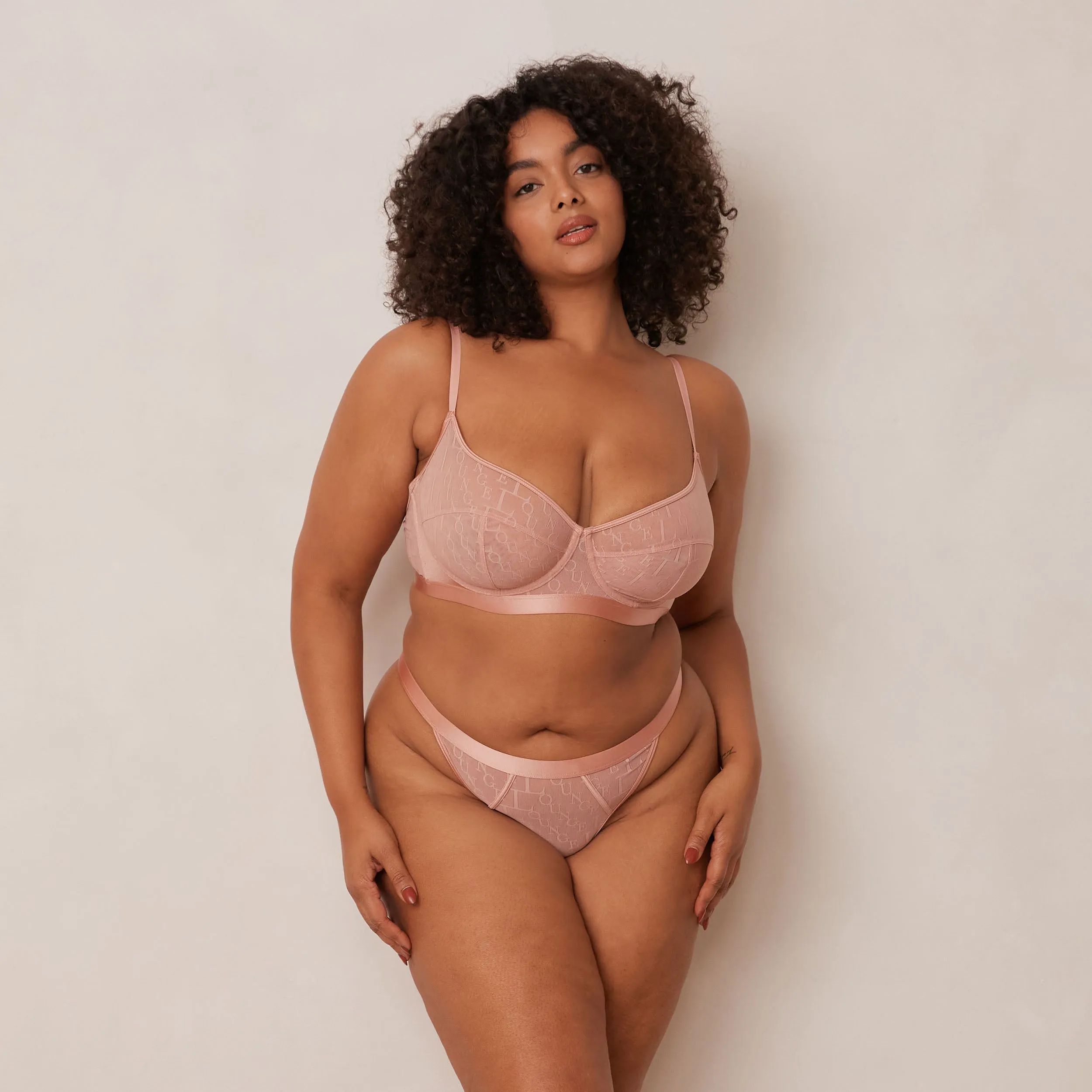 Chic Balcony Soutien-Gorge - Rose