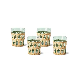 Countryside Chic Lattice Glass - 8 oz