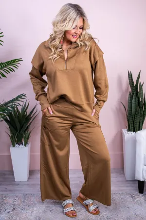 Cozy To The Touch Mocha Solid Top - T10282MO
