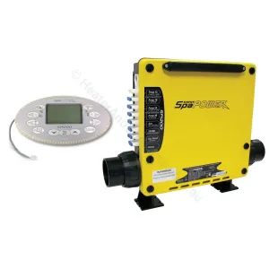 Davey Spa-Quip Spa Power 1200 Spa Control System - 3.0kw 4.5kw 6.0kw - Oval or Rectangle Touchpad