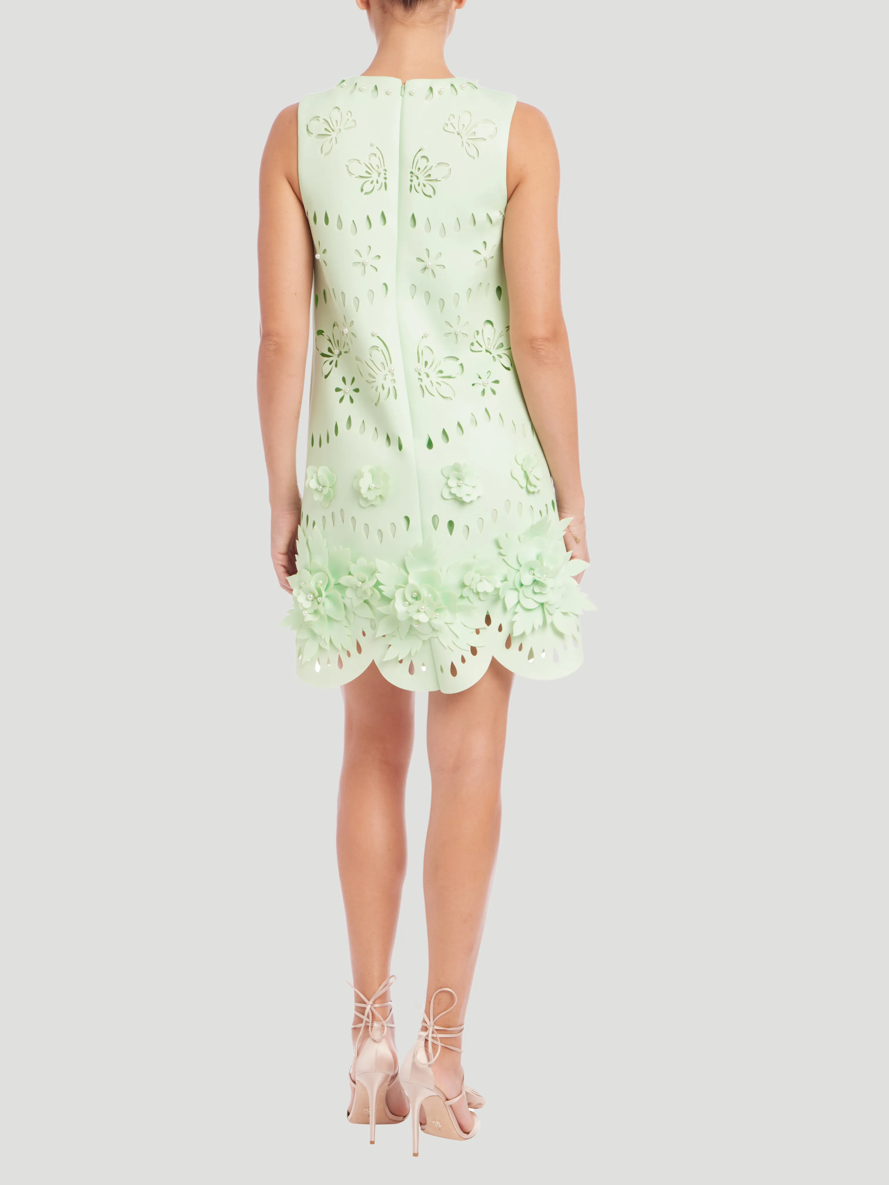 Day Dress Cutout with Pearls