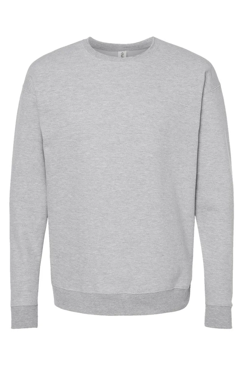 Distressed Heart Love Unisex Fleece Crew