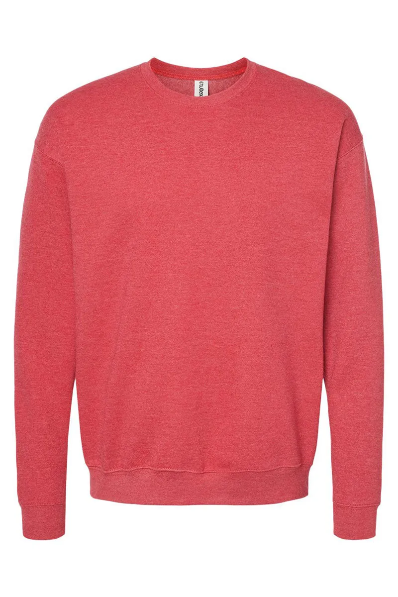 Distressed Heart Love Unisex Fleece Crew
