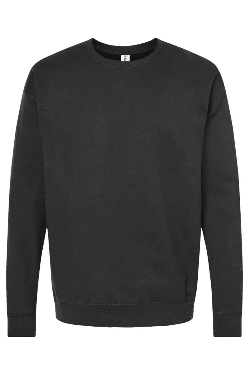 Distressed Heart Love Unisex Fleece Crew