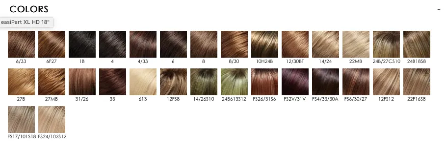 easiPart HD XL 18"