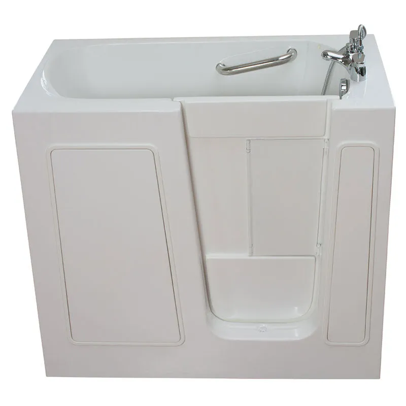 Ella's Bubbles 264504 Small 45-in Long Air & Hydro Massage Walk In Bath