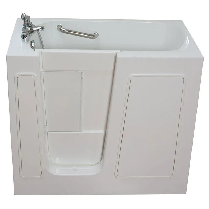 Ella's Bubbles 264504 Small 45-in Long Air & Hydro Massage Walk In Bath