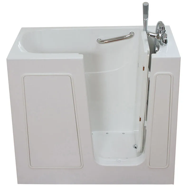 Ella's Bubbles 264504 Small 45-in Long Air & Hydro Massage Walk In Bath