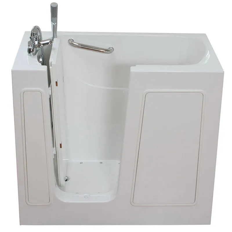 Ella's Bubbles 264504 Small 45-in Long Air & Hydro Massage Walk In Bath