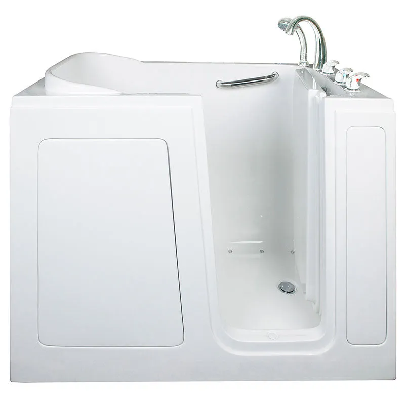 Ella's Bubbles 284804 Short 48-in Long Air & Hydro Massage Walk In Bath