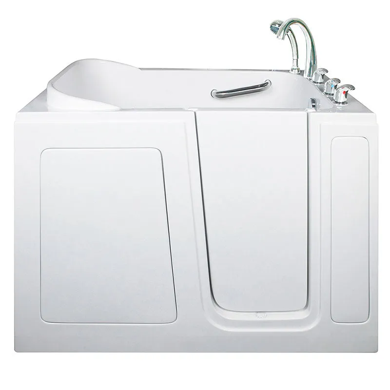 Ella's Bubbles 284804 Short 48-in Long Air & Hydro Massage Walk In Bath