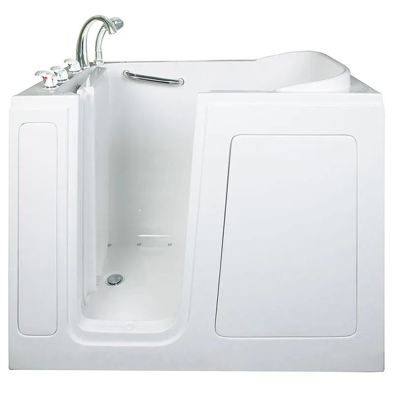 Ella's Bubbles 284804 Short 48-in Long Air & Hydro Massage Walk In Bath