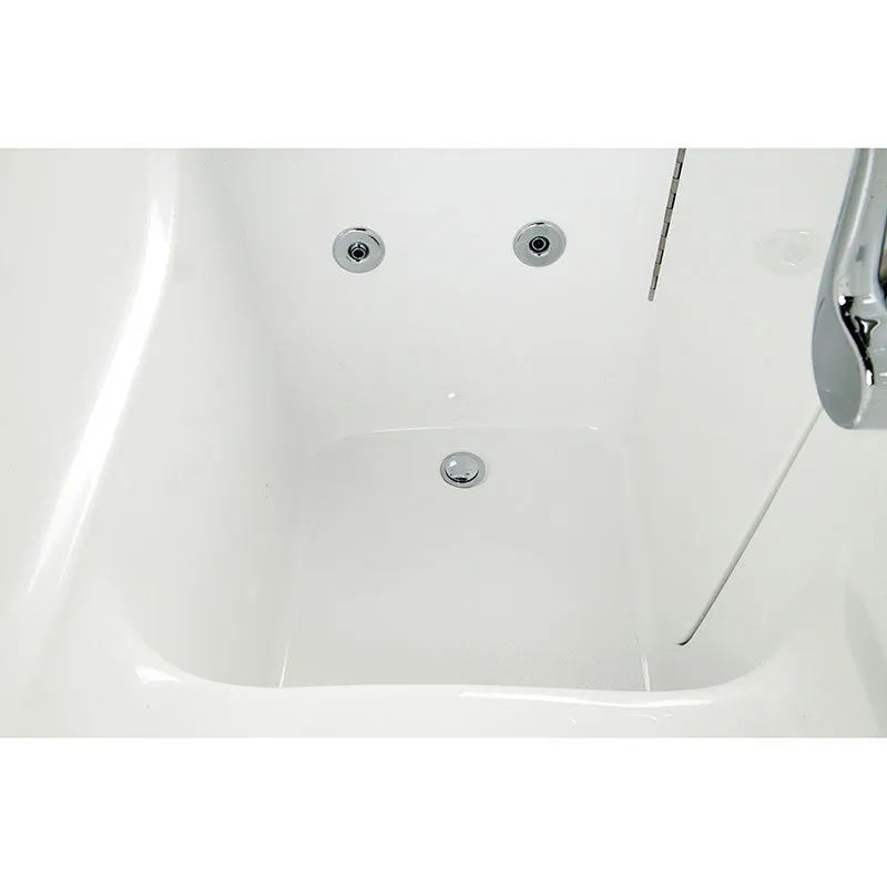 Ella's Bubbles 305213 Low 3.5-in Threshold Hydro Massage Walk In Bath