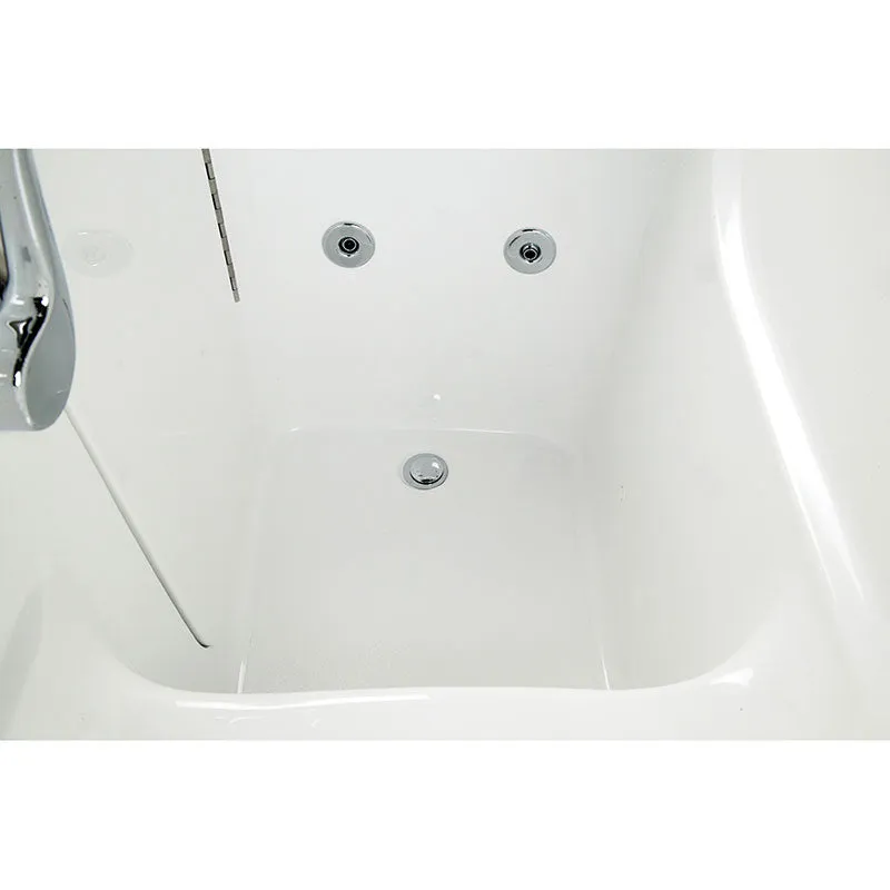 Ella's Bubbles 305213 Low 3.5-in Threshold Hydro Massage Walk In Bath