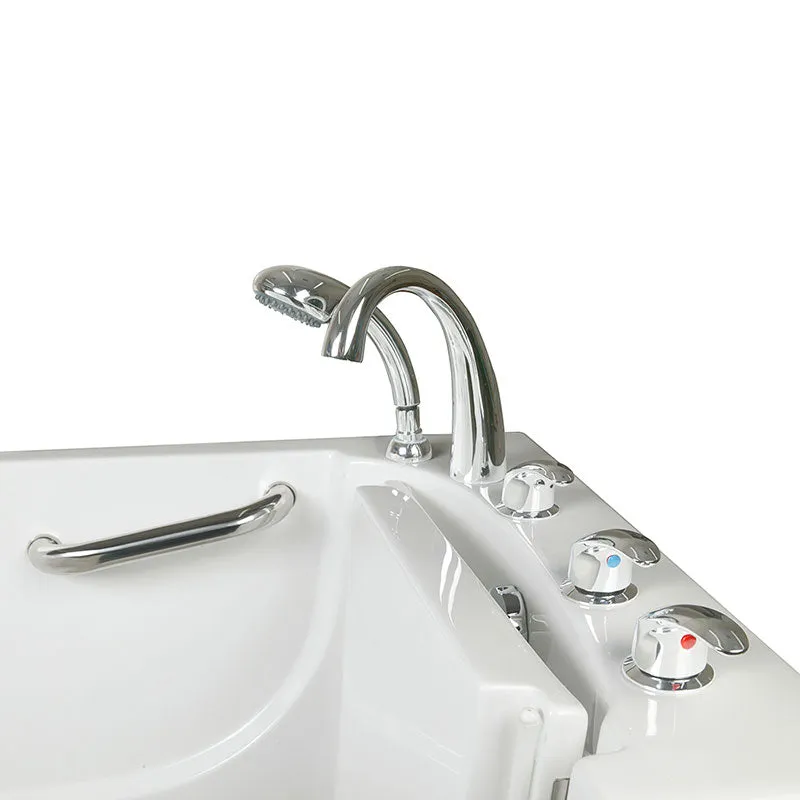 Ella's Bubbles 305213 Low 3.5-in Threshold Hydro Massage Walk In Bath