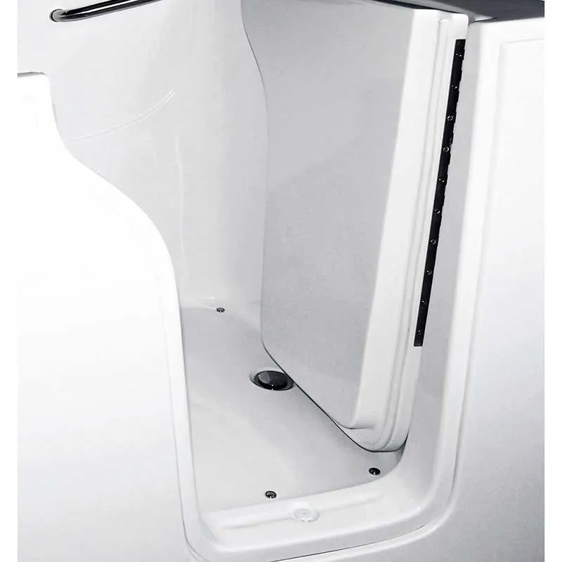 Ella's Bubbles 355502 Bariatric Air Massage Wide Seat Walk-In Bathtub