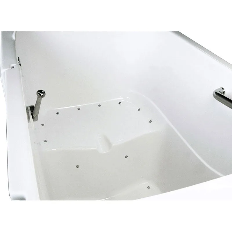 Ella's Bubbles 355502 Bariatric Air Massage Wide Seat Walk-In Bathtub
