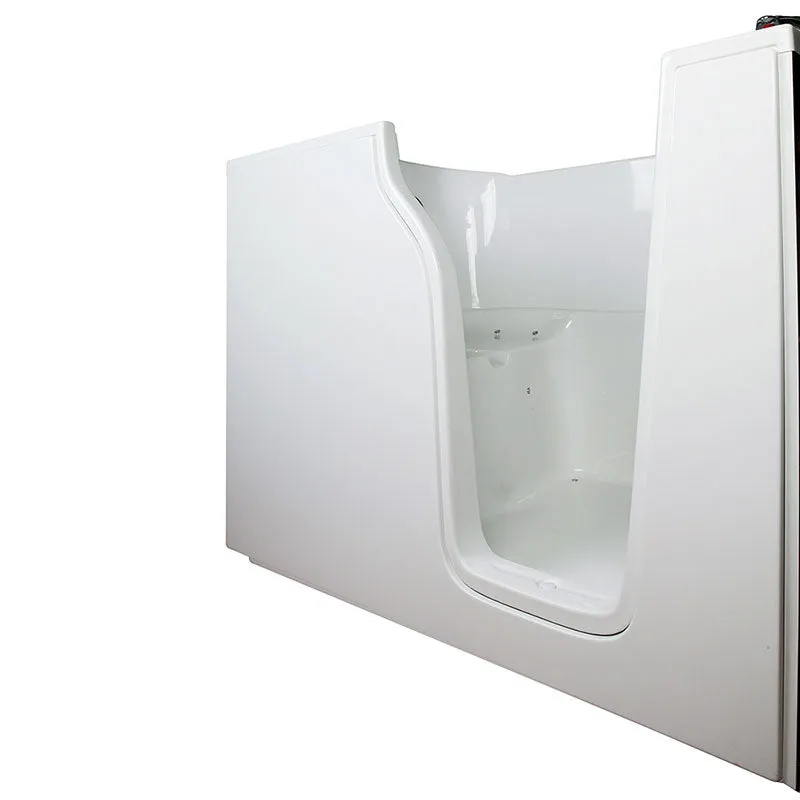 Ella's Bubbles 355502 Bariatric Air Massage Wide Seat Walk-In Bathtub