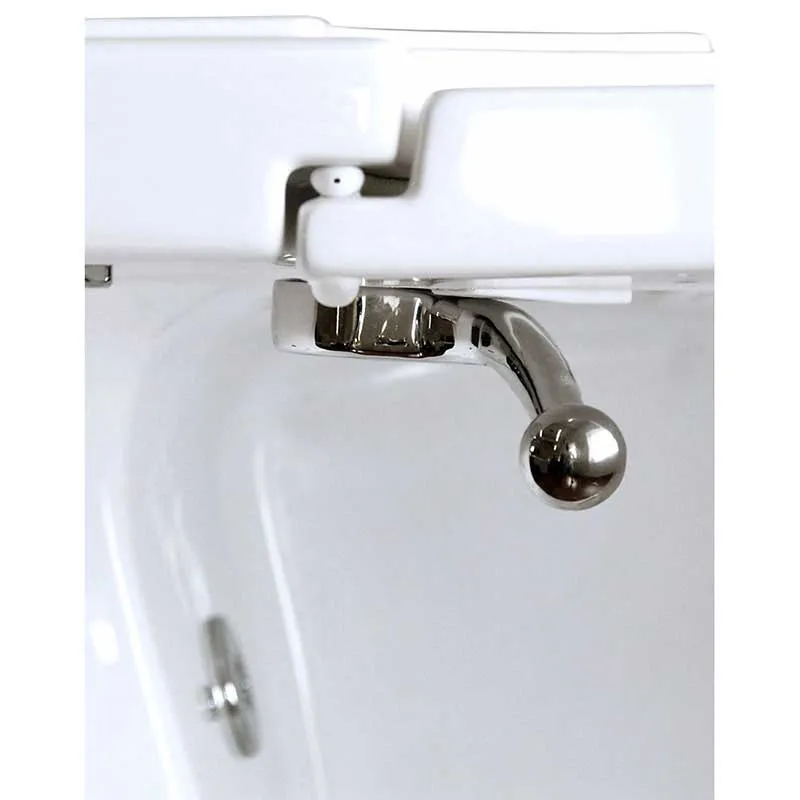 Ella's Bubbles 355503 Bariatric Hydro Massage Wide Seat Walk-In Bathtub