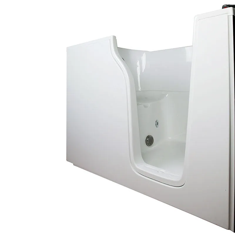 Ella's Bubbles 355503 Bariatric Hydro Massage Wide Seat Walk-In Bathtub
