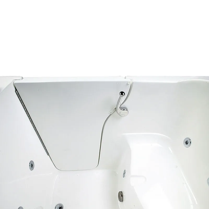 Ella's Bubbles 355503 Bariatric Hydro Massage Wide Seat Walk-In Bathtub