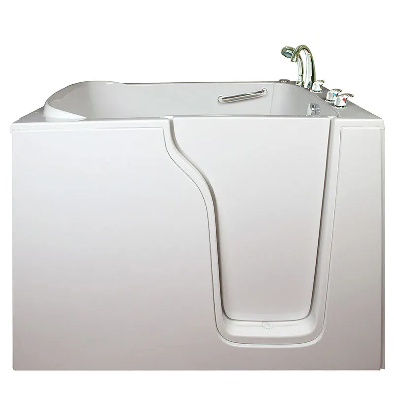 Ella's Bubbles 355503 Bariatric Hydro Massage Wide Seat Walk-In Bathtub