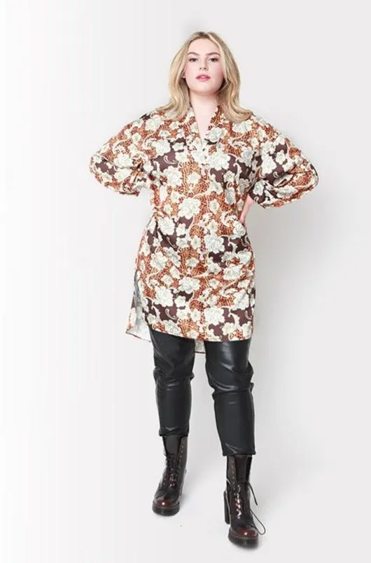 Emmy Dress // Golden Floral