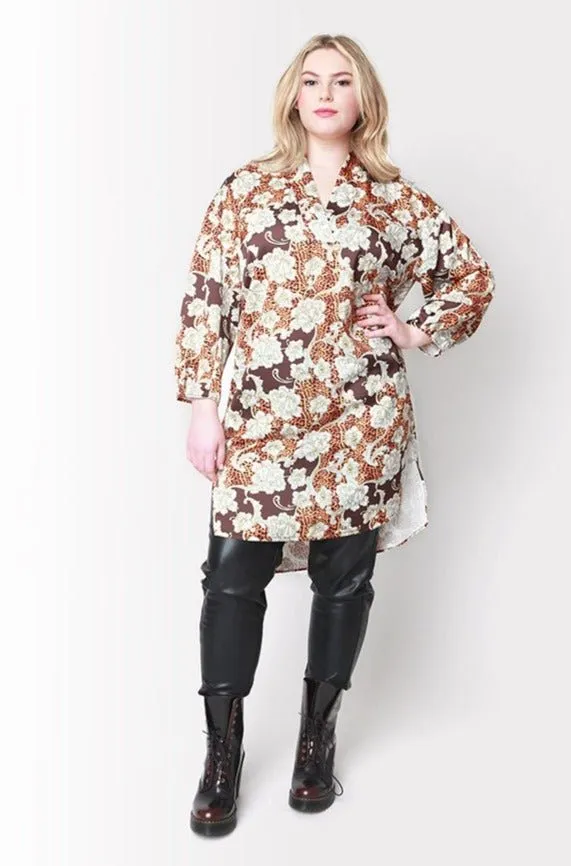 Emmy Dress // Golden Floral