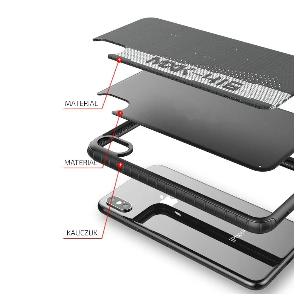 Etui Flexi X-treme Ultra Durable - iPhone XS Max - Czarny