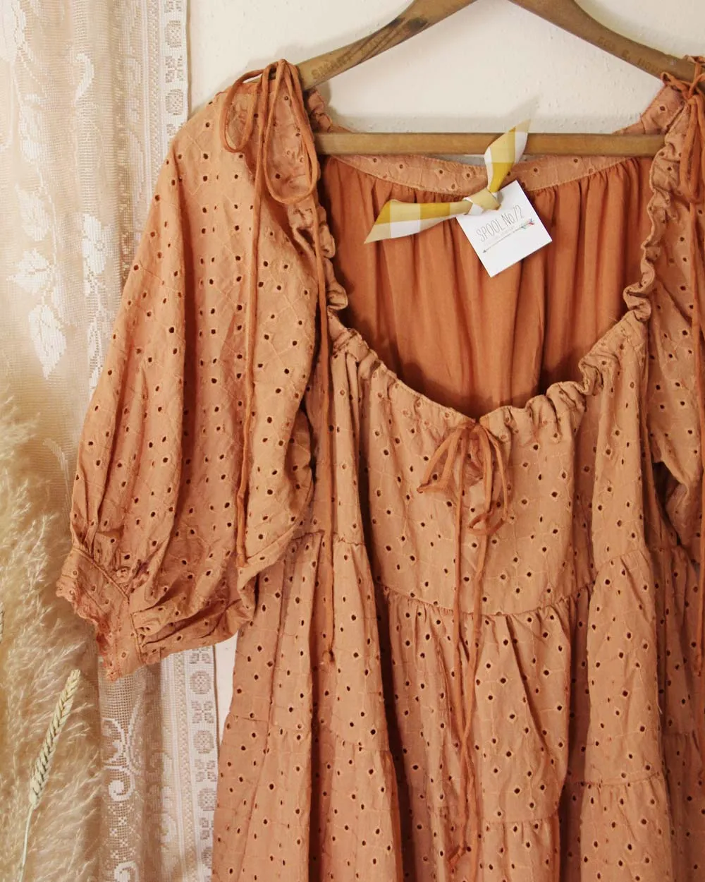 Eyelet Cotton Dress