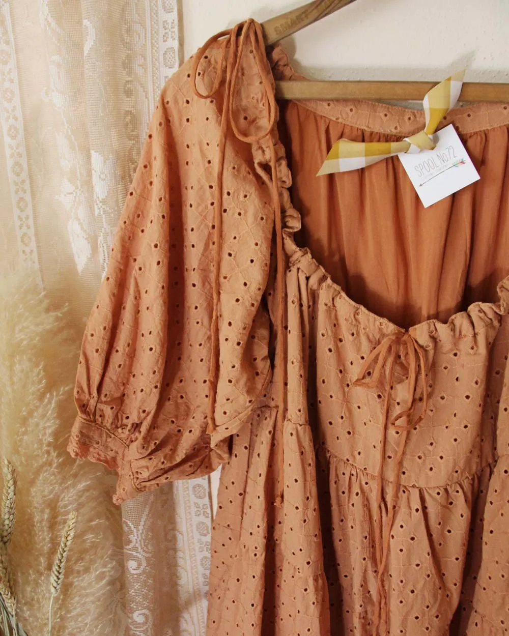 Eyelet Cotton Dress