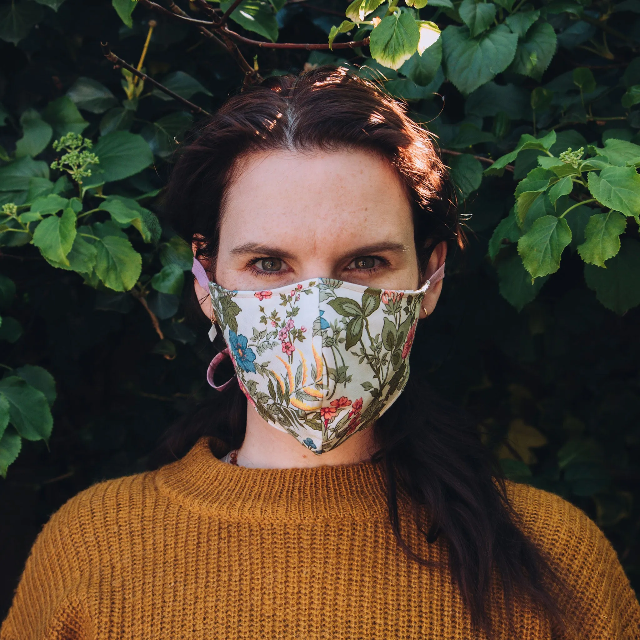 Fabric Face Mask Sewing Pattern