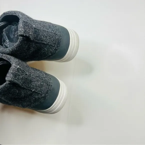 Fitflop Charcoal Stefanie Wool High Top Sneakers 9