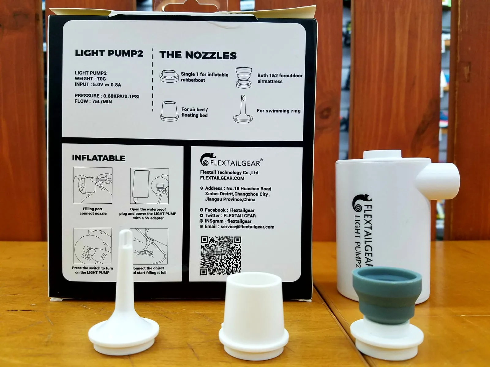 Flextail Light Pump 2 White