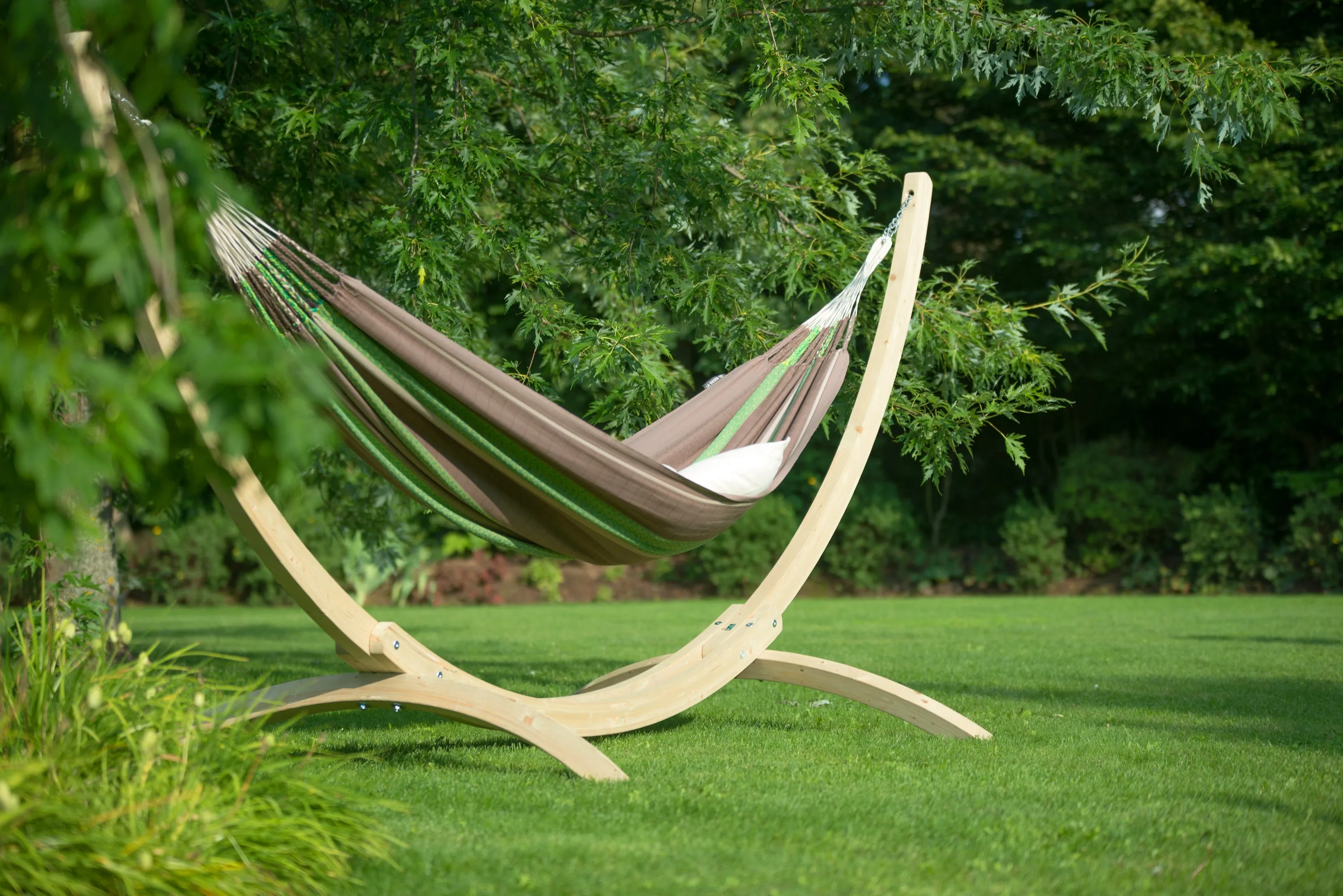 Flora Chocolate - Organic Cotton Kingsize Classic Hammock